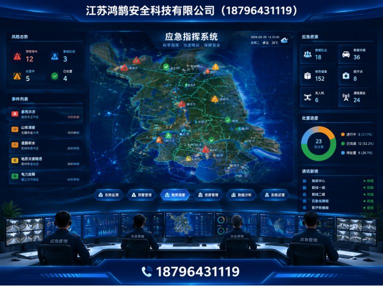 济宁消防通信指挥展示图